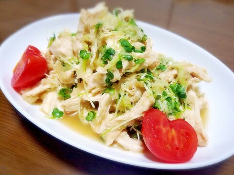 サッパリ♪ 鶏むね肉のおろしポン酢和え★
